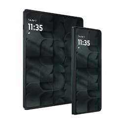 Motorola PBAX0049IN razr fold Smartphone, Qualcomm Snapdragon 8 Gen 5 Processor, 12GB RAM, 256GB Storage, 8.1-inch 2K LTPO pOLED Foldable Display, 50MP Triple Camera, 6000mAh Battery, 80W TurboPower Charging, Android 16, Pantone Blackened Blue