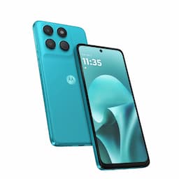 Motorola PBCM0006IN moto g37 5G Smartphone, MediaTek Dimensity 6400 Processor, 4GB RAM, 64GB Storage, 6.67-inch 120Hz HD+ Display, 50MP AI Camera, 5200mAh Battery, Android 16, Pantone Capri