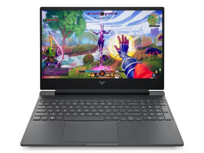 HP D30JSPA#ACJ 15-fa2497TX Victus, 15.6 inch Display, Intel Core 5-210H, 24 GB RAM, 512 Gb Storage, 4 GB Graphics 3050A GPU Windows 11 Home, Gaming Laptop