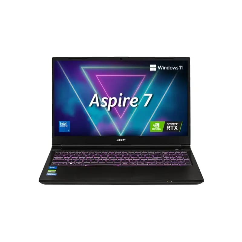 Acer UN.U35SI.00B Acer Aspire 7 Series A715 Commercial Laptop Notebook, 15.6 Inch Display, Intel Core 5 210H Processor, 16 GB Memory, 512 GB Storage, Windows 11