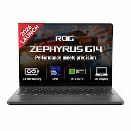 ASUS GU405AP-SY041WS ROG Zephyrus G14 Gaming Laptop, 14 Inch Display, Intel Core Ultra 9 386H Processor, 32GB Memory, 1TB Storage, Windows 11 Home, Eclipse Gray