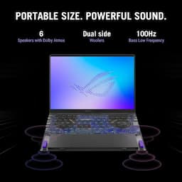ASUS GU405AP-SY041WS ROG Zephyrus G14 Gaming Laptop, 14 Inch Display, Intel Core Ultra 9 386H Processor, 32GB Memory, 1TB Storage, Windows 11 Home, Eclipse Gray