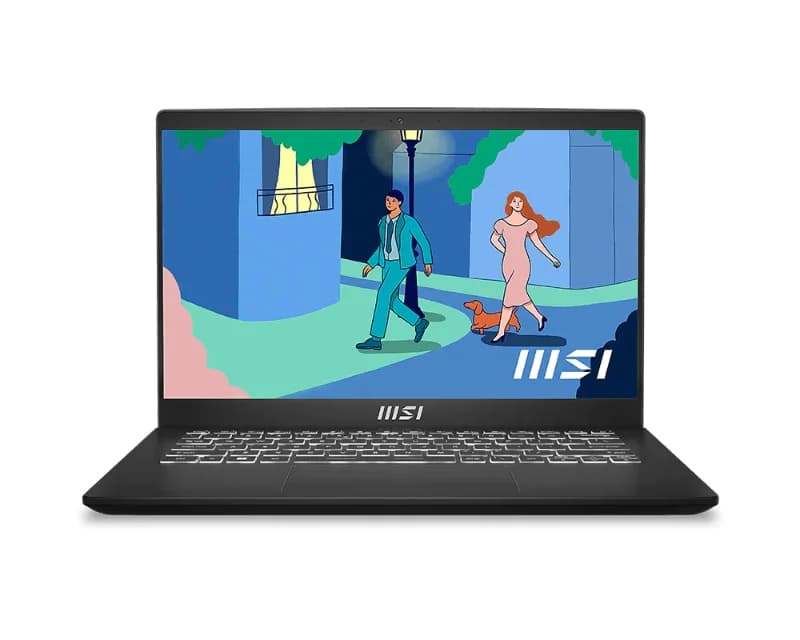 MSI 9S7-14JK12-101 Modern 14 C7M, 14 inch Display, AMD Ryzen 7, 16 GB RAM, 512 GB Storage, Windows 11 Home, Laptop