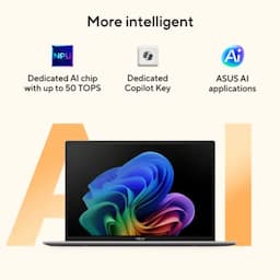 Asus M1607GA-MB029WS Ryzen AI 7-445, 16 GB RAM, 1 TB Storage, 16 Inch, Silver, Laptop