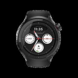 Motorola PG38C07638 Watch, 1.4 Inch Round Display, Silicone, Volcanic Ash