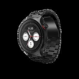 Motorola PG38C07642 Watch, 1.4 Inch Round Display, Stainless Steel, Black