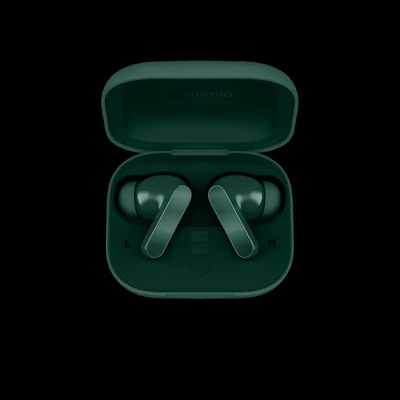 Motorola PG38C07946 Buds Bass Earphones, Posy Green