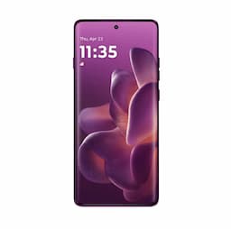 Motorola PB7T0005IN Edge 60 Pro, MediaTek Dimensity 8350 Extreme, 12GB RAM, 256GB Storage, 6.7 Inch 1.5K 120Hz pOLED Display, 50MP AI Triple Camera, 5G, Sparkling Grape, Smartphone