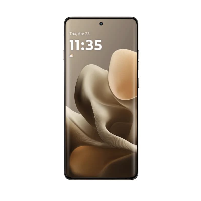 Motorola PB7T0010IN Edge 60 Pro, MediaTek Dimensity 8350 Extreme, 12GB RAM, 256GB Storage, 6.7 Inch 1.5K 120Hz pOLED Display, 50MP AI Triple Camera, 5G, Walnut, Smartphone