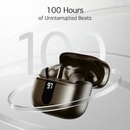 boAt 1000003366 Airdopes 181 Pro Wireless Earbuds with 100 Hours Playback, Quad Mics with ENx, BEAST Mode, ASAP Charge, Mocha Elegance