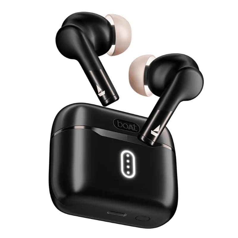 boAt 1000003867 Airdopes 148 Gen 2 Wireless Earbuds with 48 Hours Playback, BEAST Mode, Dual EQs, ENx Tech, Active Black