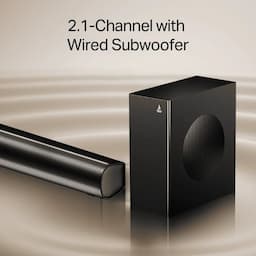 boAt 1000003890 Aavante Pulse 120W 2.1 Channel Soundbar with Bluetooth v5.4, EQ Modes & Master Remote, Premium Black