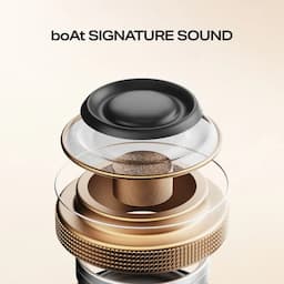 boAt 1000003961 Airdopes 212 Wireless Earbuds with 50 Hours Playback, BEAST Mode & ENx Calling, Peach Blush