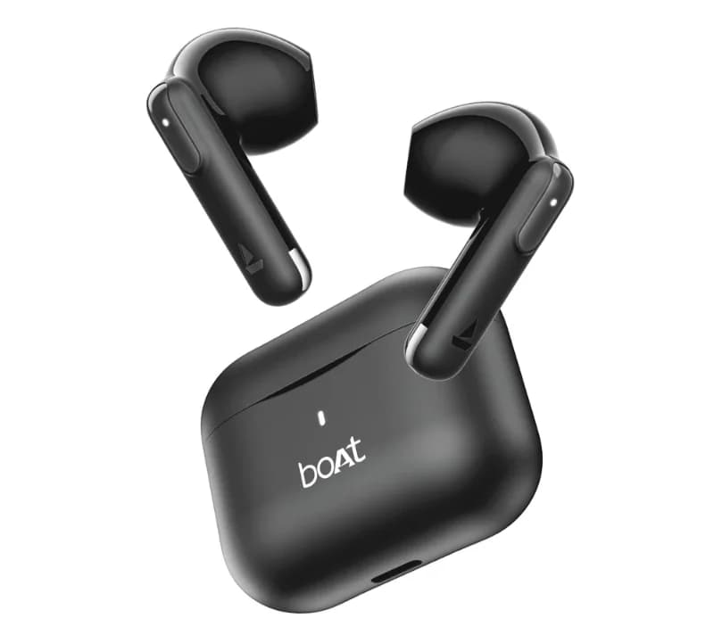 boAt 1000004022 Airdopes Ace Gen 2 True Wireless Earbuds with 45 Hours Playback, ENx Tech & BEAST Mode, Shadow Black