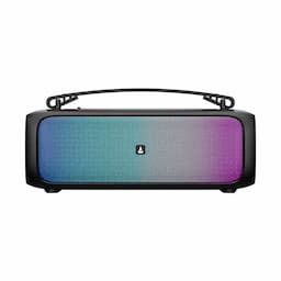 boAt 1000002525 Stone Beam - Portable Bluetooth Speaker with 12W RMS Stereo Sound, Bluetooth v5.1, AUX, and USB, Midnight Black