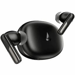 boAt 1000003856 Airdopes Prime 412 Wireless Earbuds with 50 Hours Playback, AI-ENx Calling, BEAST Mode & Signature Sound, Midnight Black
