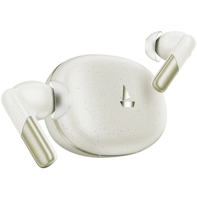 boAt 1000003858 Airdopes Prime 412 Wireless Earbuds with 50 Hours Playback, AI-ENx Calling, BEAST Mode & Signature Sound, Sahara Chic