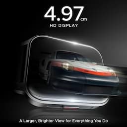boAt 1000003630 Wave Call 2 Plus, 1.96 Inch HD Display, Bluetooth Calling, 100+ Sports Modes, IP68 Dust & Water Resistance, Active Black, Smart Watch
