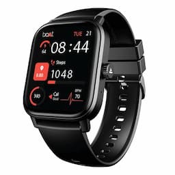 boAt 1000004097 Wave Astra Neo, 2.01 Inch HD Display, Bluetooth Calling, 100+ Sports Modes, IP68 Water Resistance, Active Black, Smart Watch