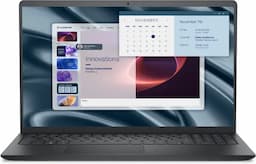 Dell INDDPE15PV15255R58U1-SQ2, 15.6 inch Display, AMD Ryzen 5 7520U, 8 GB RAM 512 GB, Ubuntu Carbon Black Business Laptop