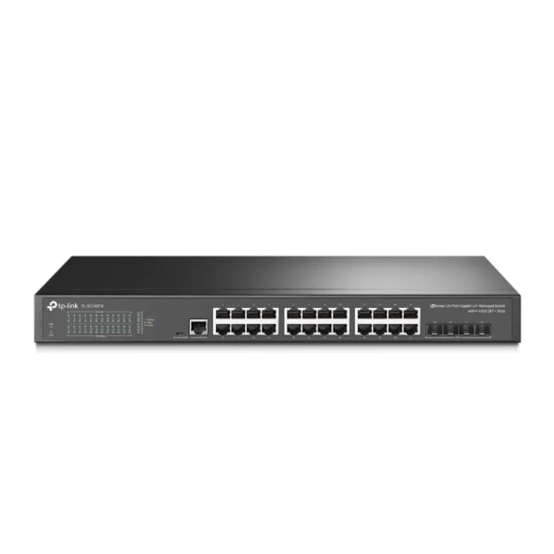 TP-Link SG3428X, 24-Port, Gigabit, L2+, 4-Port 10G SFP+, Managed, Omada SDN, Switch