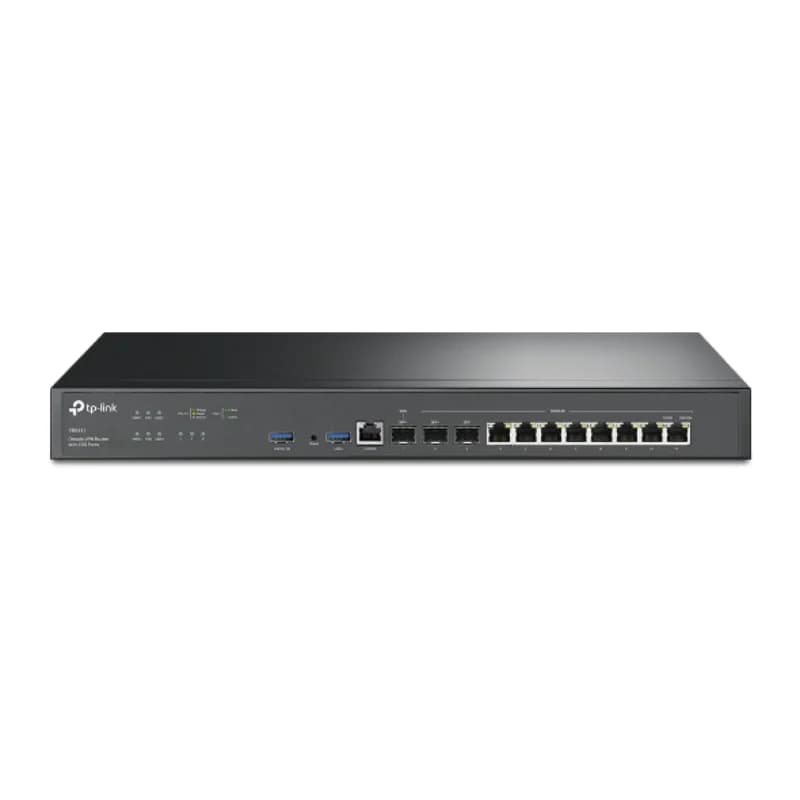 TP-Link ER8411, Omada, 10G Ports, Multi-WAN, VPN, Load Balancing, Rackmount, Router