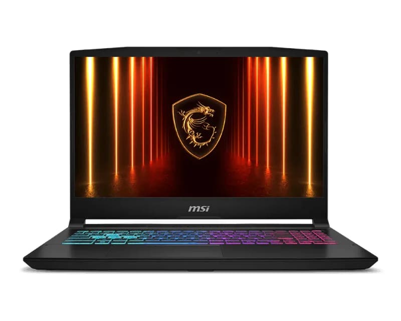 MSI 9S7-1587C1-104, Katana 15 HX B14WEK, 15.6 inch Display, Intel Core i5-14450HX, NVIDIA GeForce RTX 5050, 16 GB RAM, 512 GB Storage, Windows 11 Home, Gaming Laptop