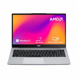 Acer UN.35MSI.00R Aspire 15 AS15-42, 15.6 inch Display, AMD Ryzen 5 Processor, 16 GB Memory, 512 GB Storage, Windows 11, Silver, Laptop