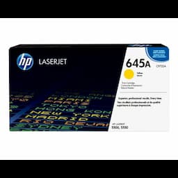 HP C9732AC, 645A, Yellow, Original, Contract, Color LaserJet 5500, LaserJet Toner Cartridge