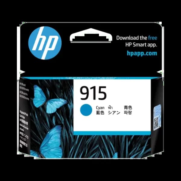 HP 3YM15AA, 915 Cyan Original Ink Cartridge