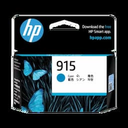 HP 3YM15AA, 915 Cyan Original Ink Cartridge