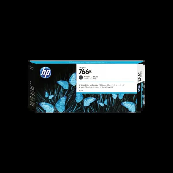 HP 3ED57A, 766B 300ml Matte Black Original Ink Cartridge