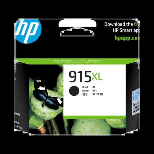 HP 3YM22AA, 915XL, Black, Original, High Yield, Ink Cartridge