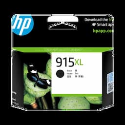HP 3YM22AA, 915XL, Black, Original, High Yield, Ink Cartridge