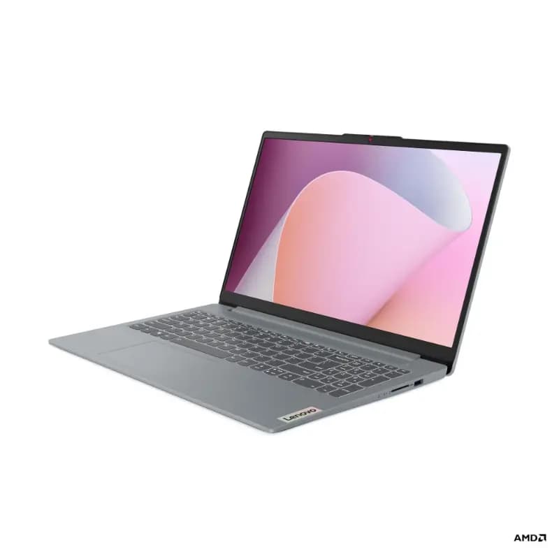 Lenovo 82XQ01VXIN IdeaPad Slim 3, 15.6 inch Display, AMD Ryzen 3 Processor, 8 GB Memory, 512 GB Storage, Windows 11, Arctic Grey, Laptop