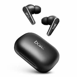 boAt 1000003374 Airdopes 280 ANC, 32dB ANC, 60 Hours Playback, 13mm Drivers, Quad Mics with ENx Technology, BEAST Mode, Active Black, Wireless Earbuds