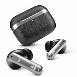 boAt 1000003607 Airdopes 111V2, 50 Hours Playback, 13mm Drivers, Quad Mics with ENx Technology, BEAST Mode, 50ms Low Latency, Classic Black, Wireless Earbuds
