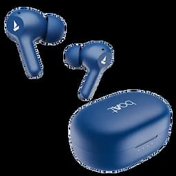boAt 1000002959 Airdopes 71, 40 Hours Playback, 6mm Drivers, Dual Mics with ENx Technology, BEAST Mode, 50ms Low Latency, IPX4, Starry Blue, Wireless Earbuds