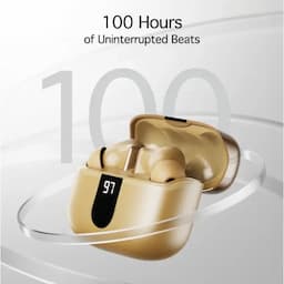 boAt 1000003369 Airdopes 181 Pro, 100 Hours Playback, 10mm Drivers, Quad Mics with ENx™ Technology, BEAST™ Mode, 50ms Low Latency, IPX5, Coral Bloom, Wireless Earbuds