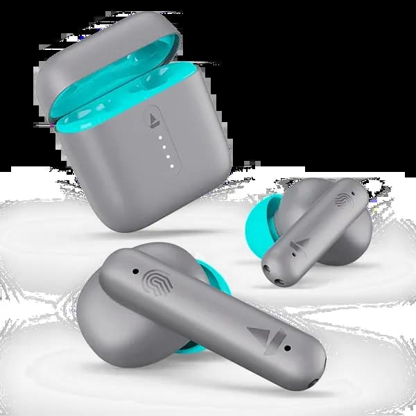 boAt 1000000242 Airdopes 141, 42 Hours Playback, 8mm Drivers, ENx Technology, BEAST Mode, IPX4, Cider Cyan, Wireless Earbuds