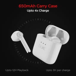 boAt 1000000236 Airdopes 138, 60 Hours Playback, 13mm Drivers, Quad Mics with ENx Technology, 50ms Low Latency, IPX4, Ivory White, Wireless Earbuds