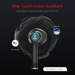 boAt 1000000215 Airdopes 131, 40 Hours Playback, 13mm Drivers, ENx Technology, BEAST Mode, IPX4, Active Black, Wireless Earbuds