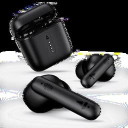 boAt 1000000241 Airdopes 141, 42 Hours Playback, 8mm Drivers, ENx Technology, BEAST Mode, IPX4, Bold Black, Wireless Earbuds