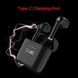 boAt 1000000233 Airdopes 138, 60 Hours Playback, 13mm Drivers, Quad Mics with ENx Technology, 50ms Low Latency, IPX4, Active Black, Wireless Earbuds