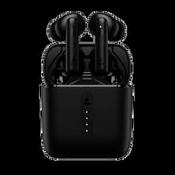 boAt 1000000246 Airdopes 148, 42 Hours Playback, 8mm Drivers, IWP & ENx™ Technology, ASAP Fast Charge, IPX4, Active Black, Wireless Earbuds