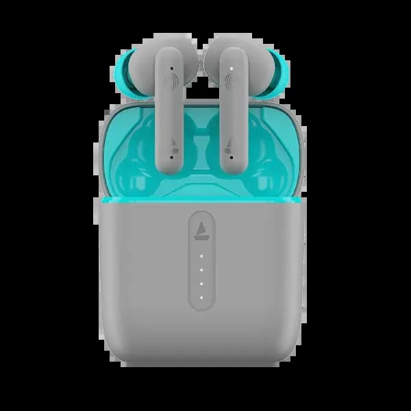 boAt 1000000247 Airdopes 148, 42 Hours Playback, 8mm Drivers, IWP & ENx™ Technology, ASAP Fast Charge, IPX4, Cyan Cider, Wireless Earbuds