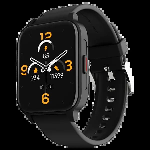 boAt 1000003131 Wave Magma 1.96-inch HD Display, 100+ Sports Modes, IP68, Active Black Smartwatch