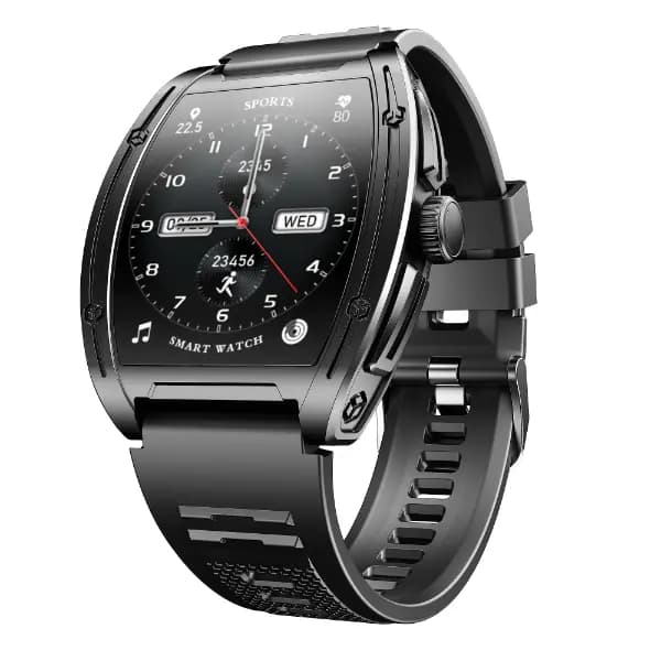 boAt 1000003497 Enigma Ascend 1.75-inch HD Display, Functional Crown, Luxurious Metal Body, 100+ Sports Modes, Active Black Smartwatch