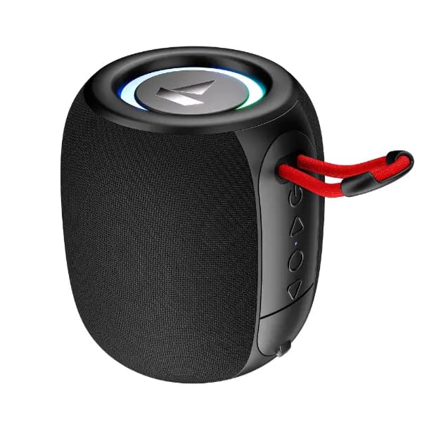 boAt 1000003756 Stone 208, 5W Sound, 8H Playback, TWS, RGB Lights, Raging Black Bluetooth Speaker