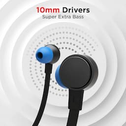 boAt 1000001545 Rockerz 103 Pro Bluetooth Neckband with 20Hrs Playback, Bluetooth 5.2 and IPX4 - Blue
